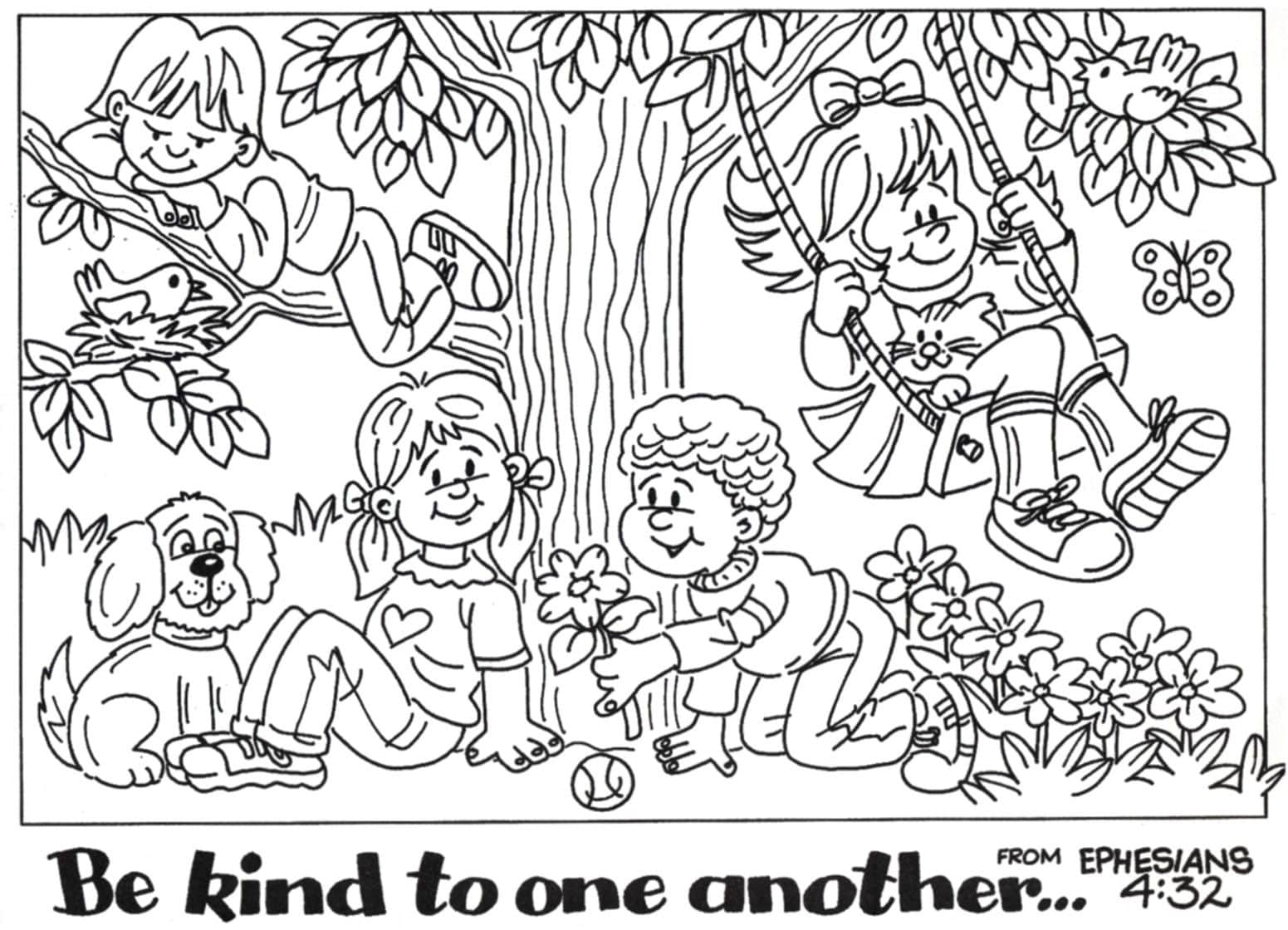 printable kindness coloring pages pdf |preschool kindness coloring pages | kindness week coloring pages