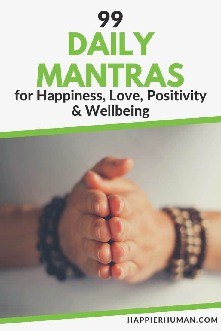 daily mantras | daily mantras for love | daily mantras for happiness