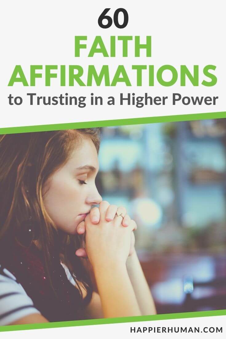 affirmations for faith | affirmations for faith and trust | biblical affirmations for faith
