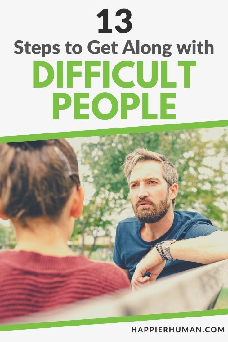 how to get along with difficult people | types of difficult people | how to deal with difficult people