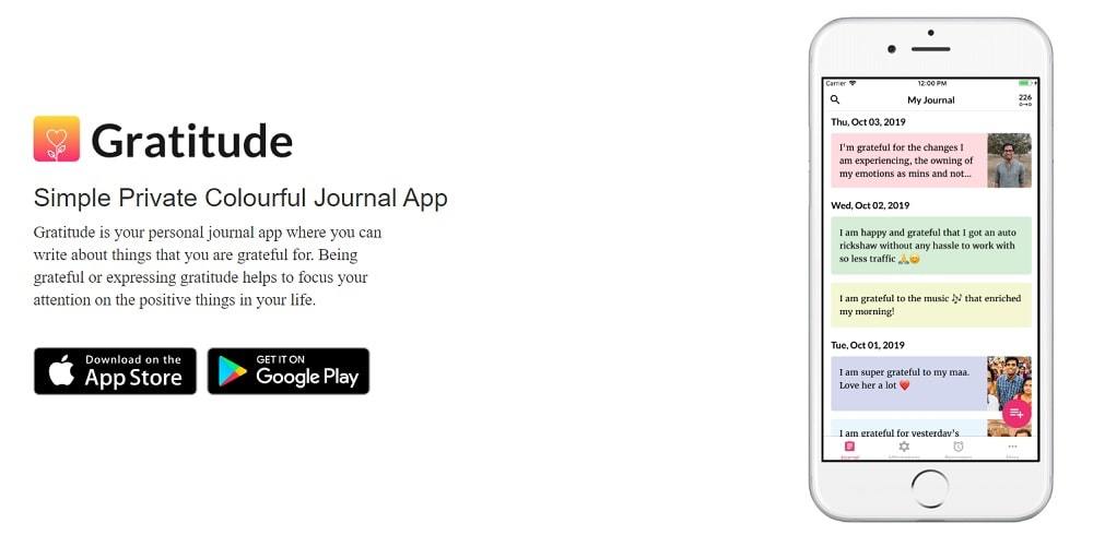 best free gratitude journal app iphone | best free gratitude app 2019 | 365 gratitude app