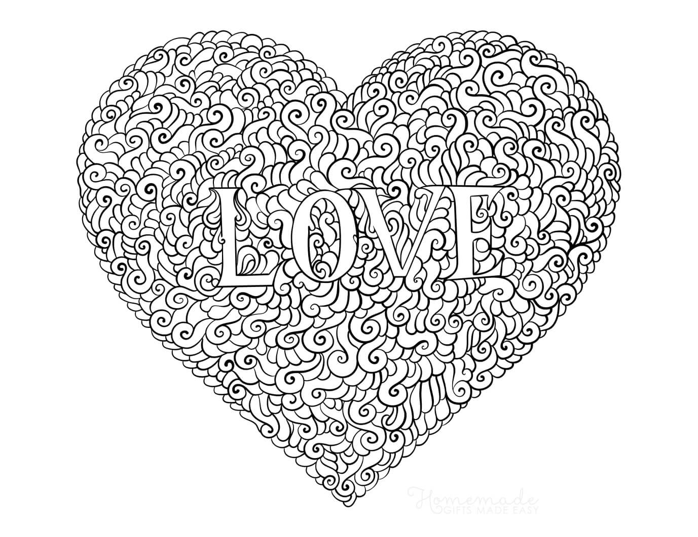 love coloring pages printable | heart coloring meaning | heart coloring pages for toddlers