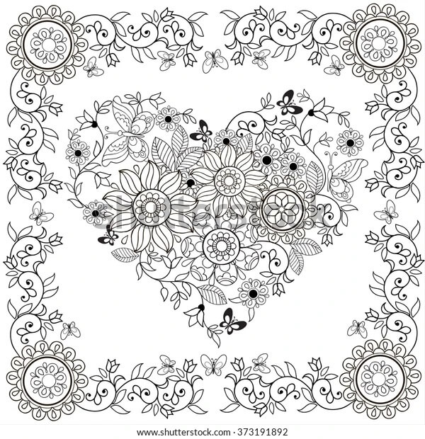 heart coloring pages for adults | heart coloring pages anatomy | heart coloring pages for toddlers