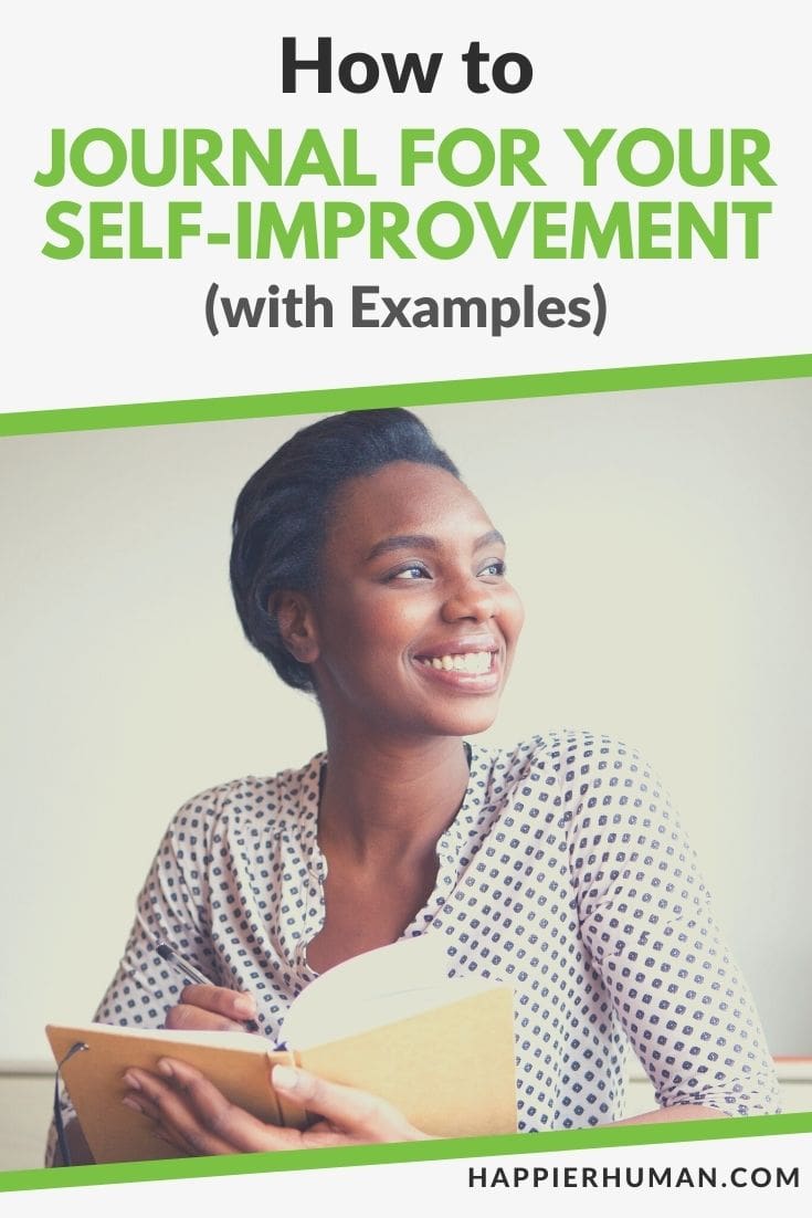 how to journal for self improvement | self improvement journal template | bullet journal for self improvement