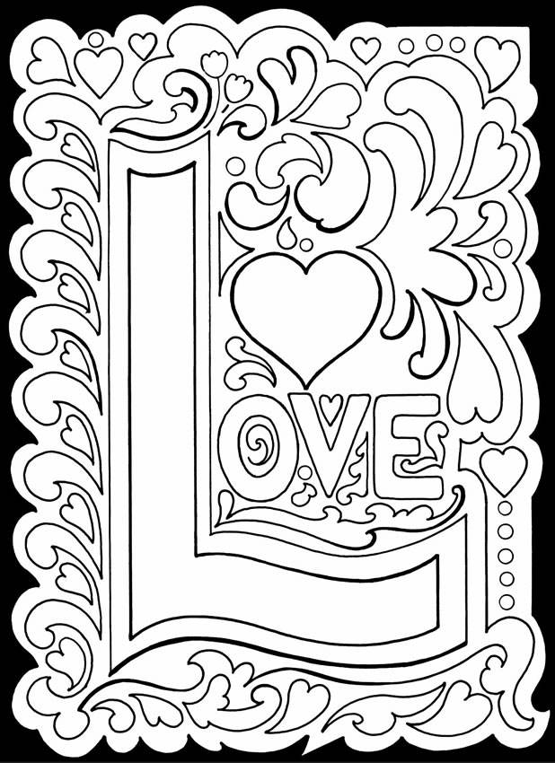 Love Part 1 for younger kids | BCPK | coloring pages for kids disney