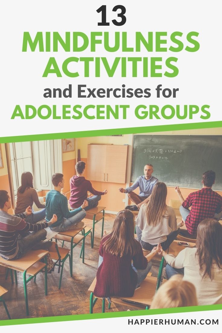 mindfulness activities for adolescent groups | mindfulness adolescent worksheet | fun mindfulness activities