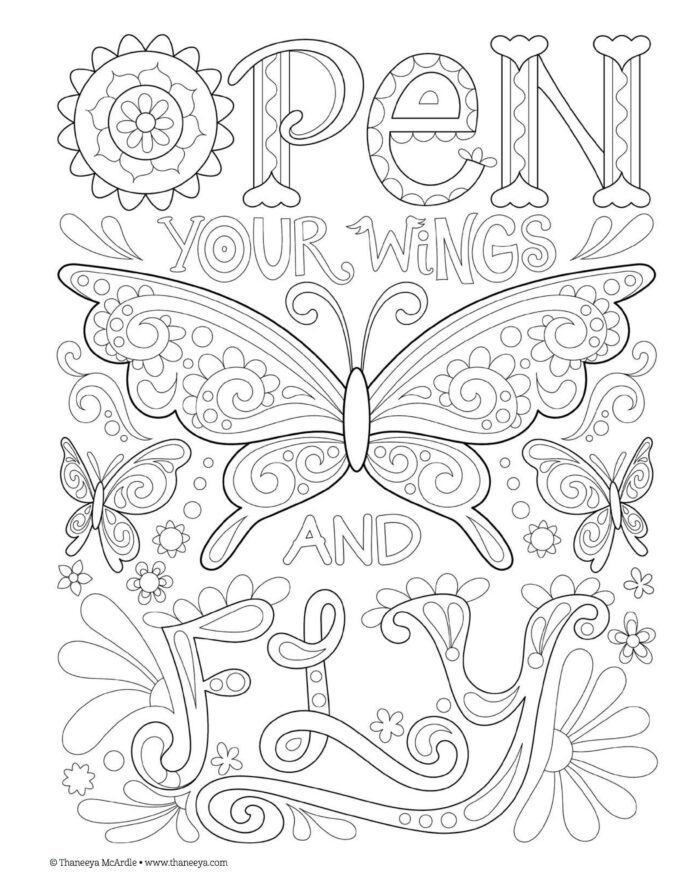 free motivational coloring pages for kids | motivational quote coloring pages | motivational quotes coloring pages pdf