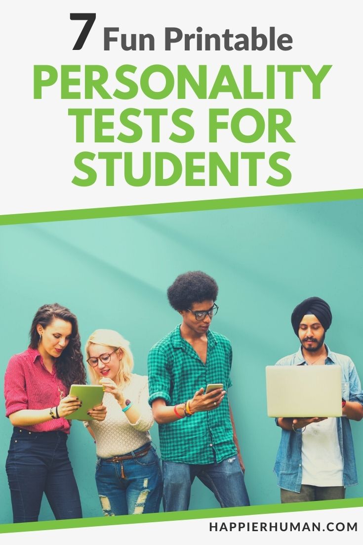 printable personality test for students | fun personality tests printable | free personality test questions and answers pdf