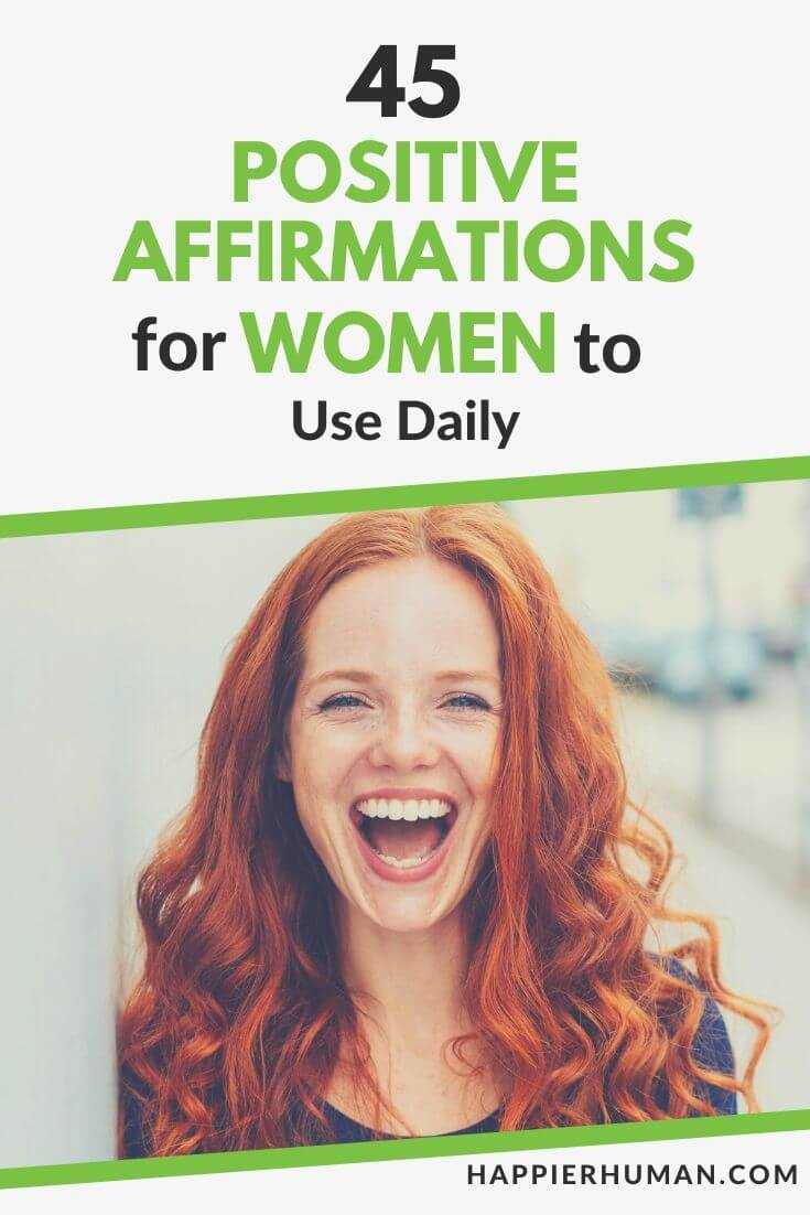 daily motivational affirmations | positive affirmations for self esteem | high value woman affirmations