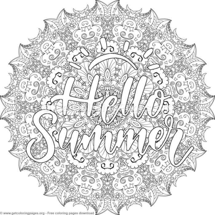 summer coloring pages for adults | easy summer coloring pages | fall coloring pages