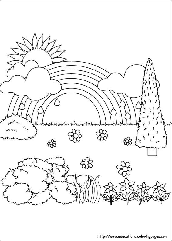 free sunny day coloring pages | sunny day coloring pages | sunny day doodle coloring pages