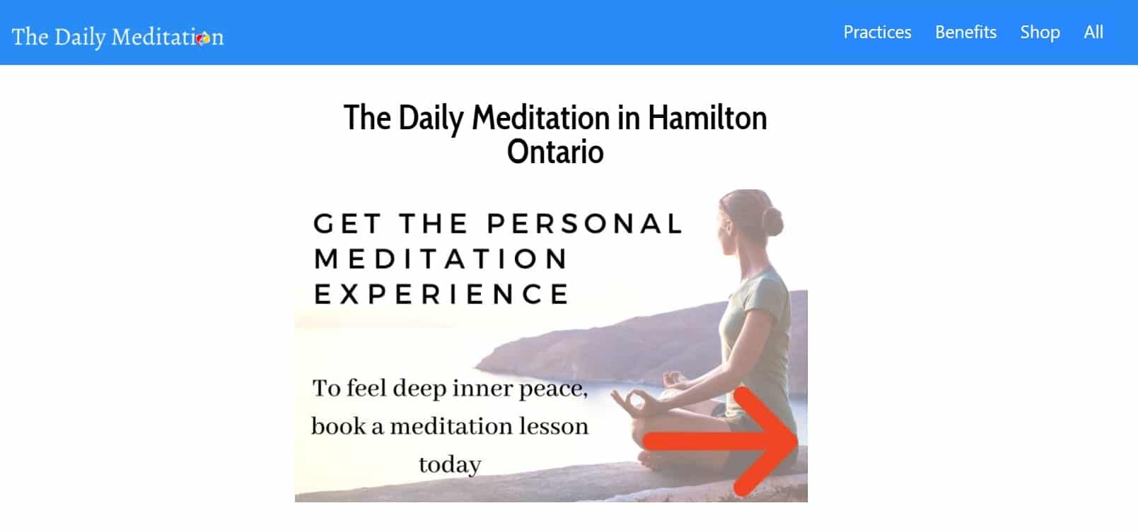Paul Harrison | The Daily Meditation | spiritual journey blog
