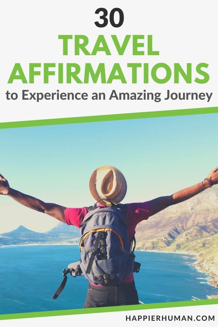 travel affirmations | affirmations for travel anxiety | adventure affirmations