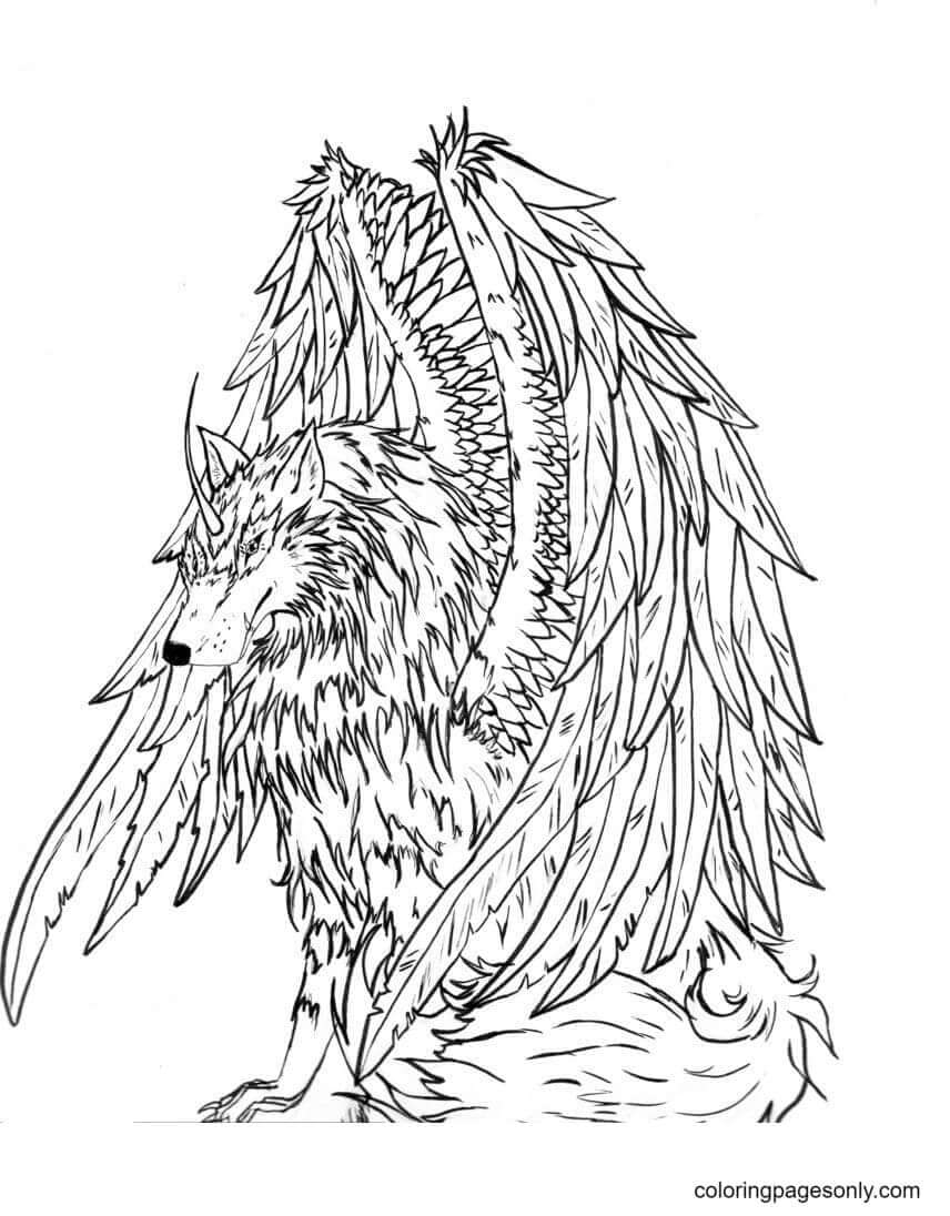 wolf mask coloring page | wolf face coloring page | wolf cub coloring page