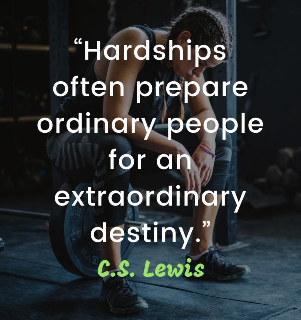 Words of Encouragement for a Friend - “Hardships often prepare ordinary people for an extraordinary destiny.” – C.S. Lewis | encouraging words for a friend | supporting words for a friend | list of uplifting words #motivational #quoteoftheday #quotestoliveby