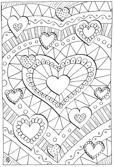 love coloring pages for adults | heart coloring pages anatomy | heart coloring pages for toddlers